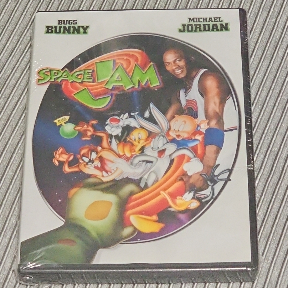 Space Jam Widescreen DVD, 1996 Michael Jordon - Bugs Bunny NEW-SEALED